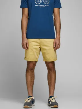 Ανδρική καπαρντινέ βερμούδα JPSTBOWIE JJSHORTS SOLID 12165604 | 12165604