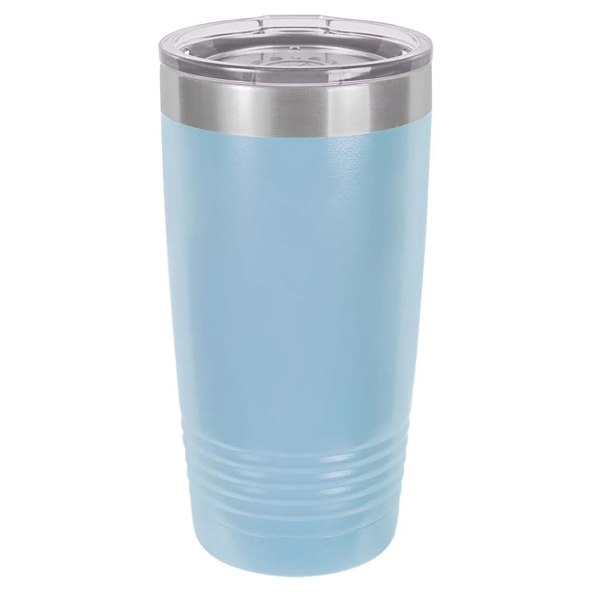 20 oz Promo Personalized Tumbler -16 colors- Logo Laser Engraved on Insulated Stainless Steel   Lid