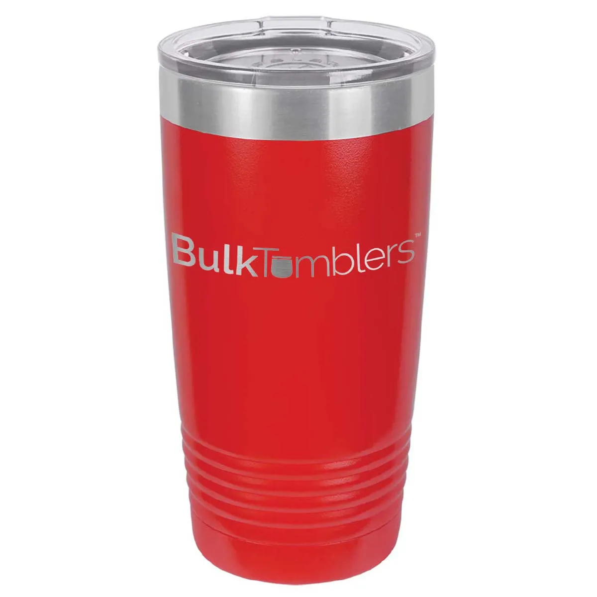 20 oz Promo Personalized Tumbler -16 colors- Logo Laser Engraved on Insulated Stainless Steel   Lid