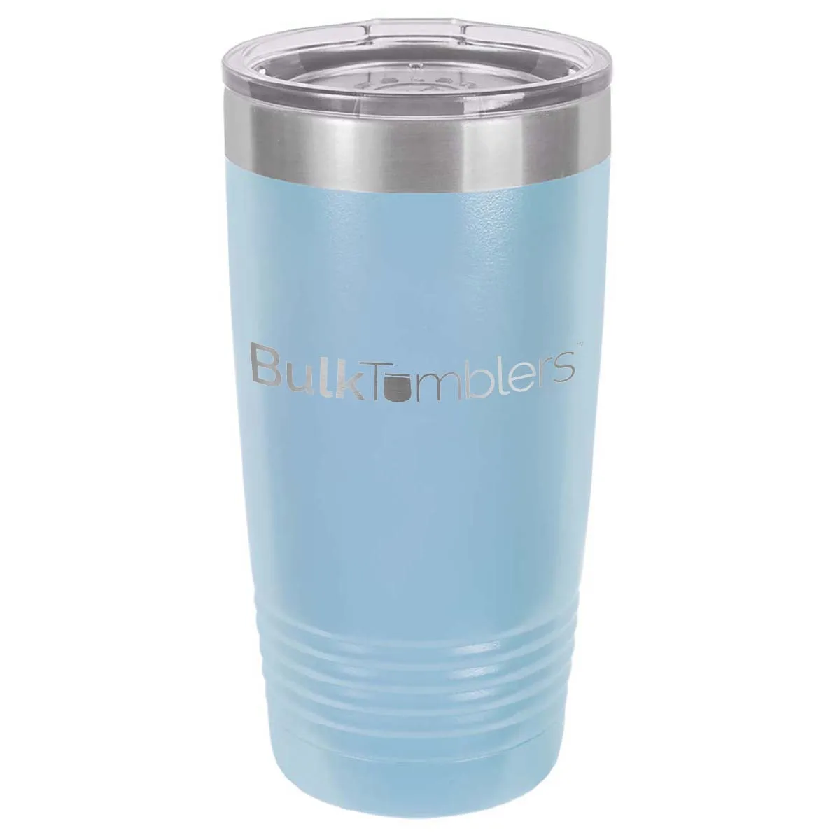 20 oz Promo Personalized Tumbler -16 colors- Logo Laser Engraved on Insulated Stainless Steel   Lid