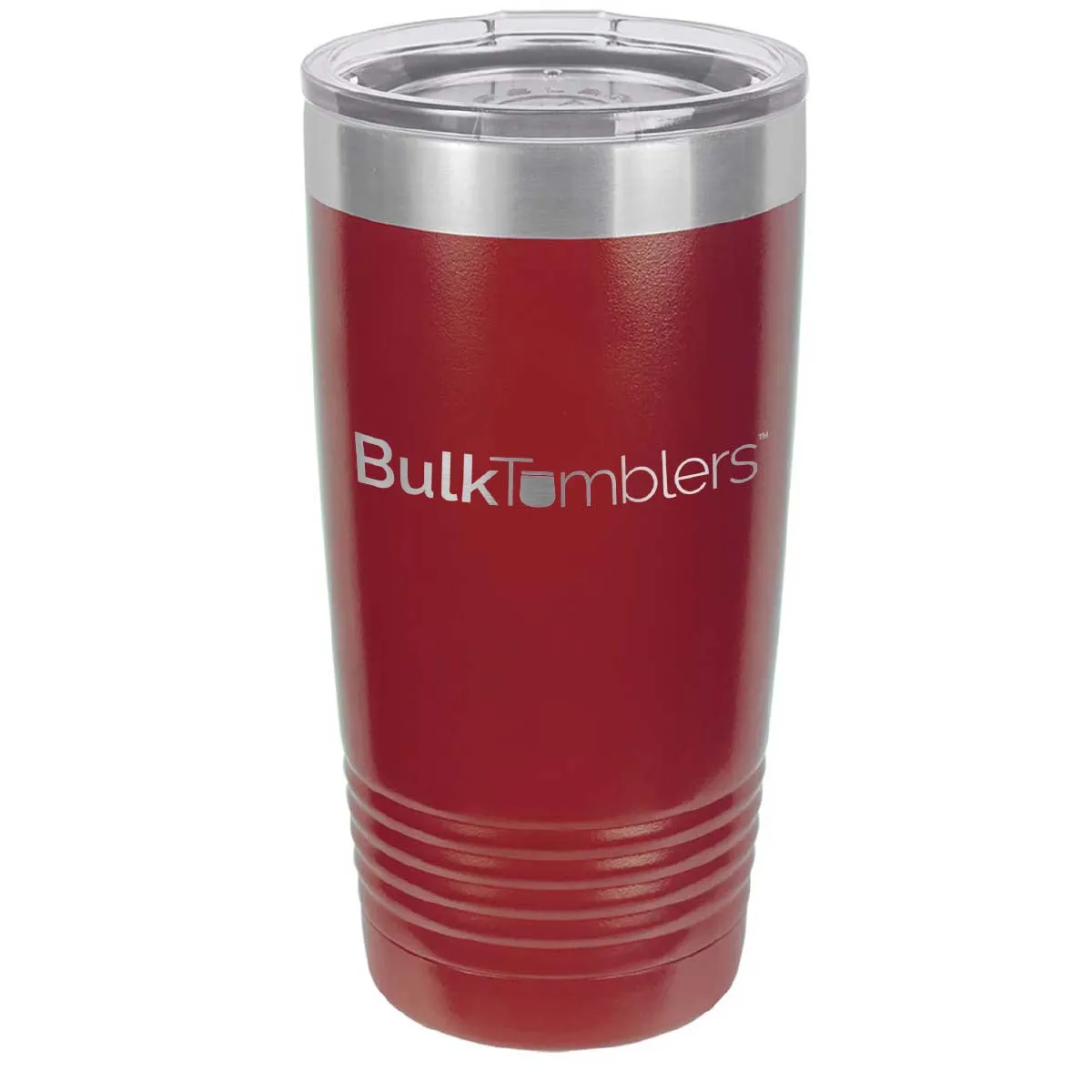 20 oz Promo Personalized Tumbler -16 colors- Logo Laser Engraved on Insulated Stainless Steel   Lid