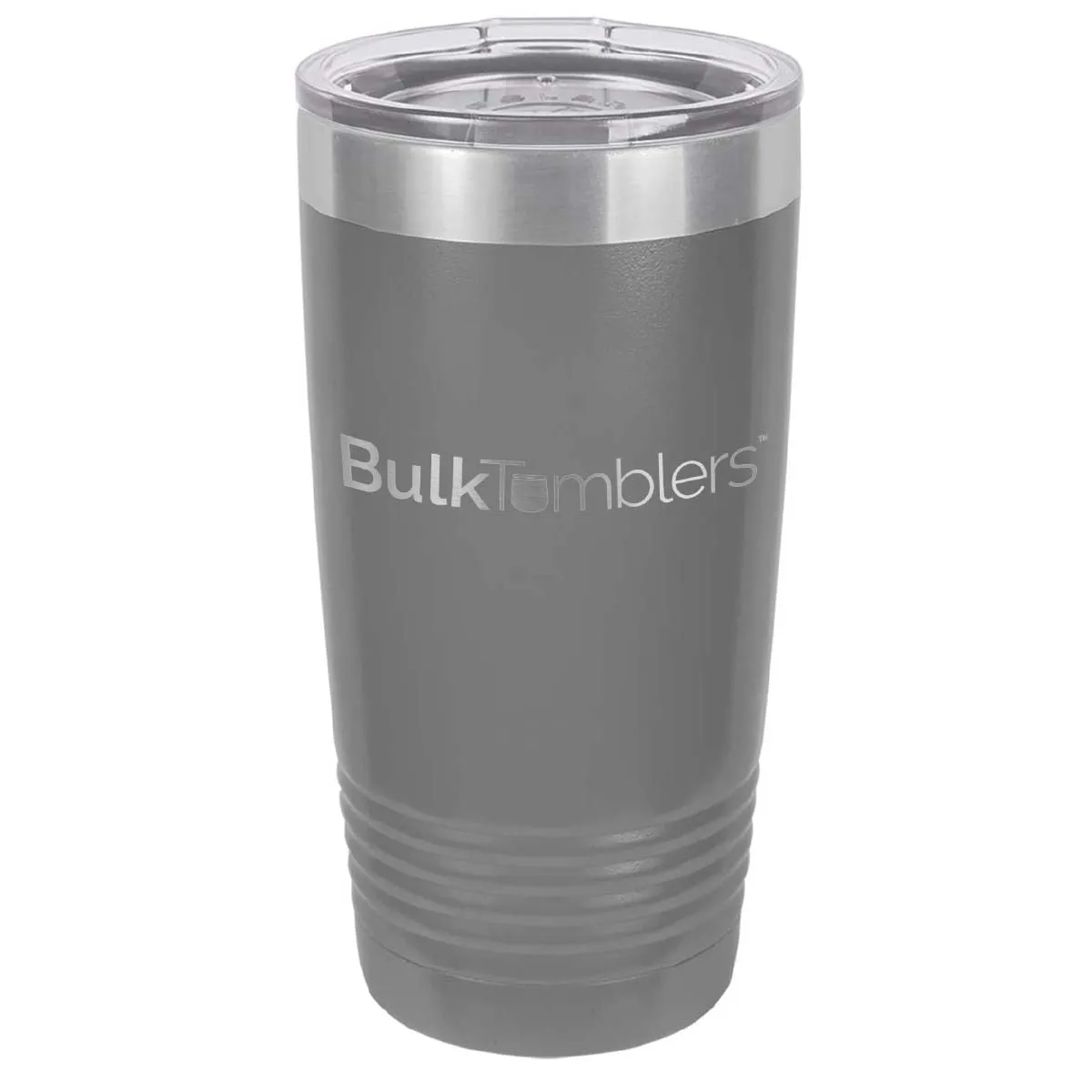 20 oz Promo Personalized Tumbler -16 colors- Logo Laser Engraved on Insulated Stainless Steel   Lid