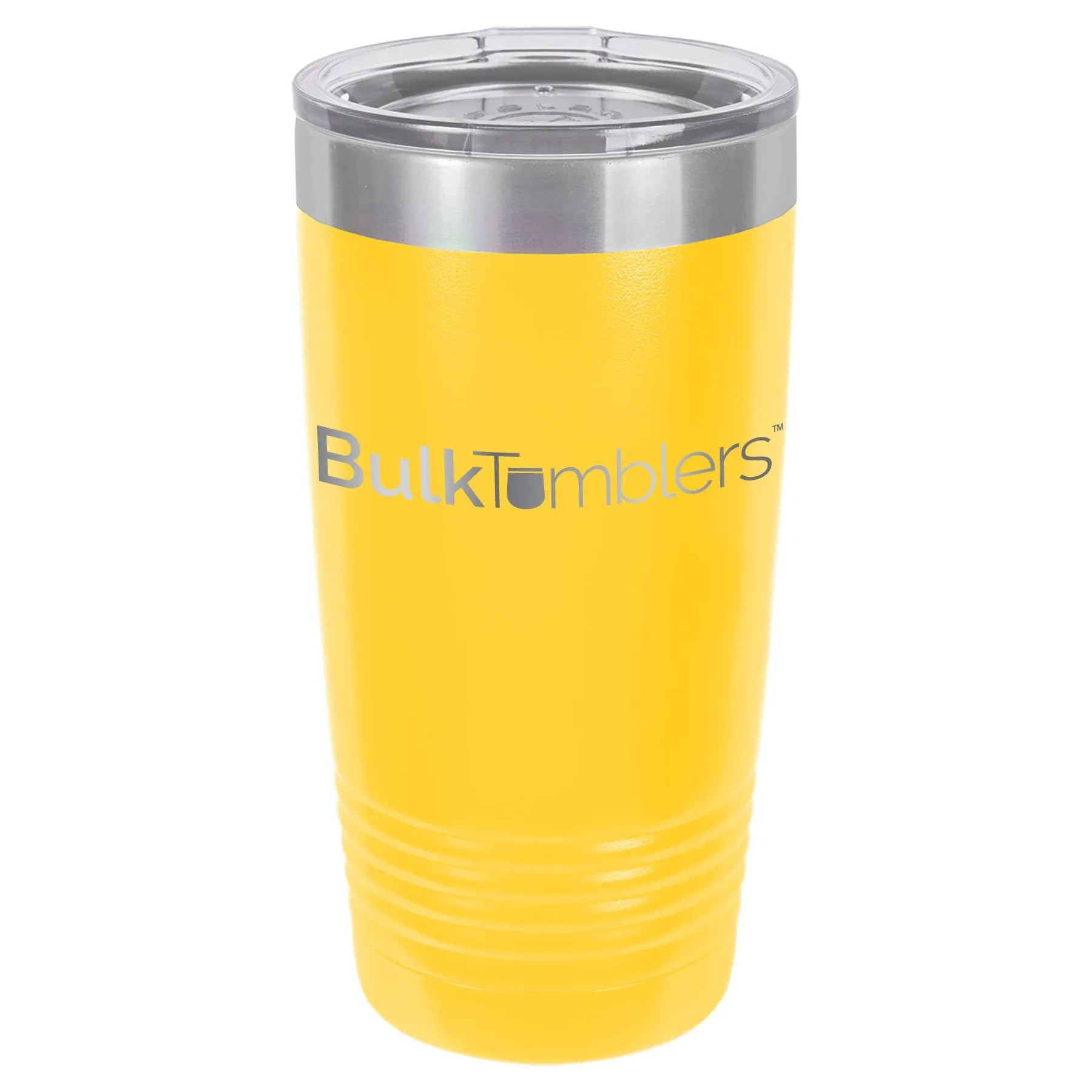 20 oz Promo Personalized Tumbler -16 colors- Logo Laser Engraved on Insulated Stainless Steel   Lid