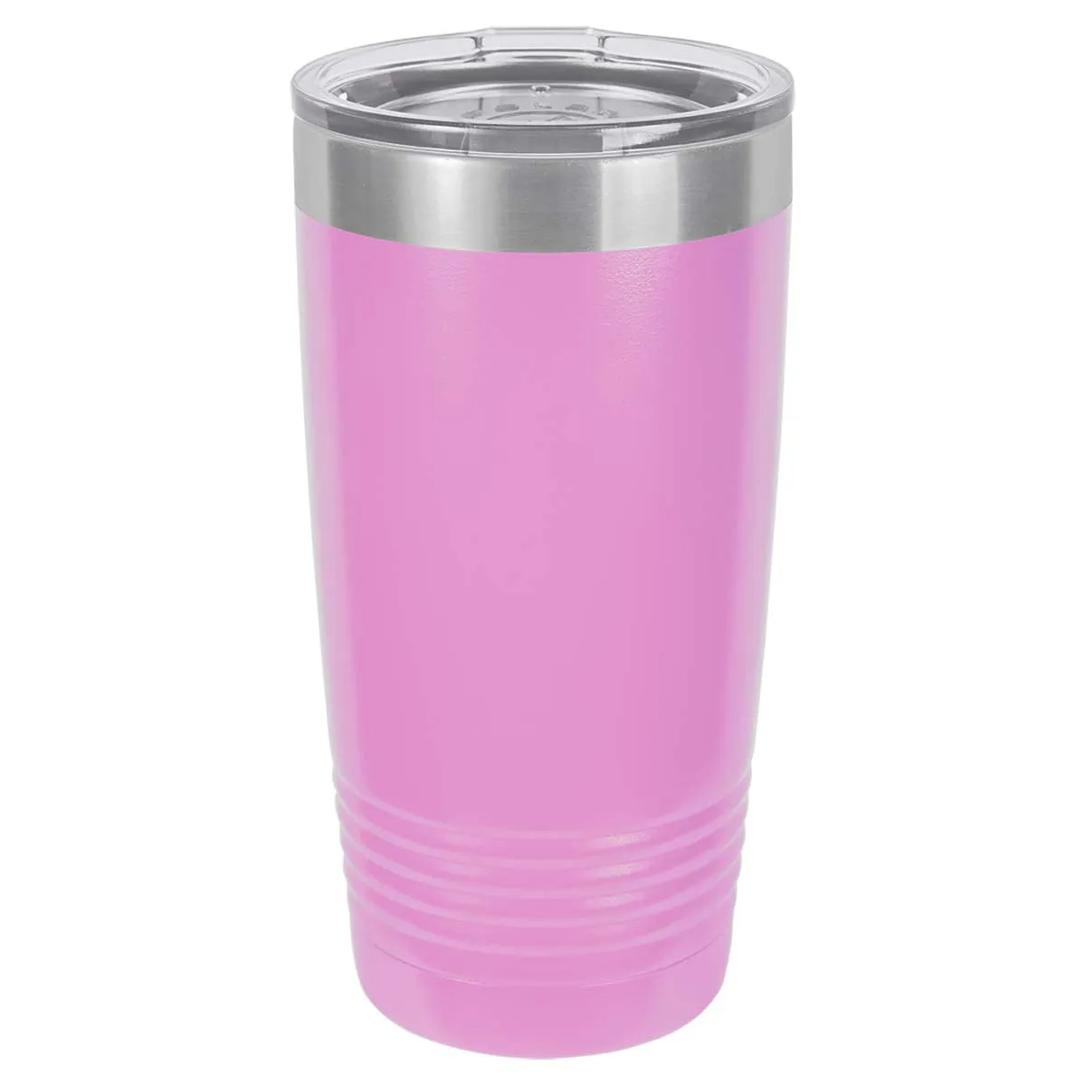 20 oz Promo Personalized Tumbler -16 colors- Logo Laser Engraved on Insulated Stainless Steel   Lid