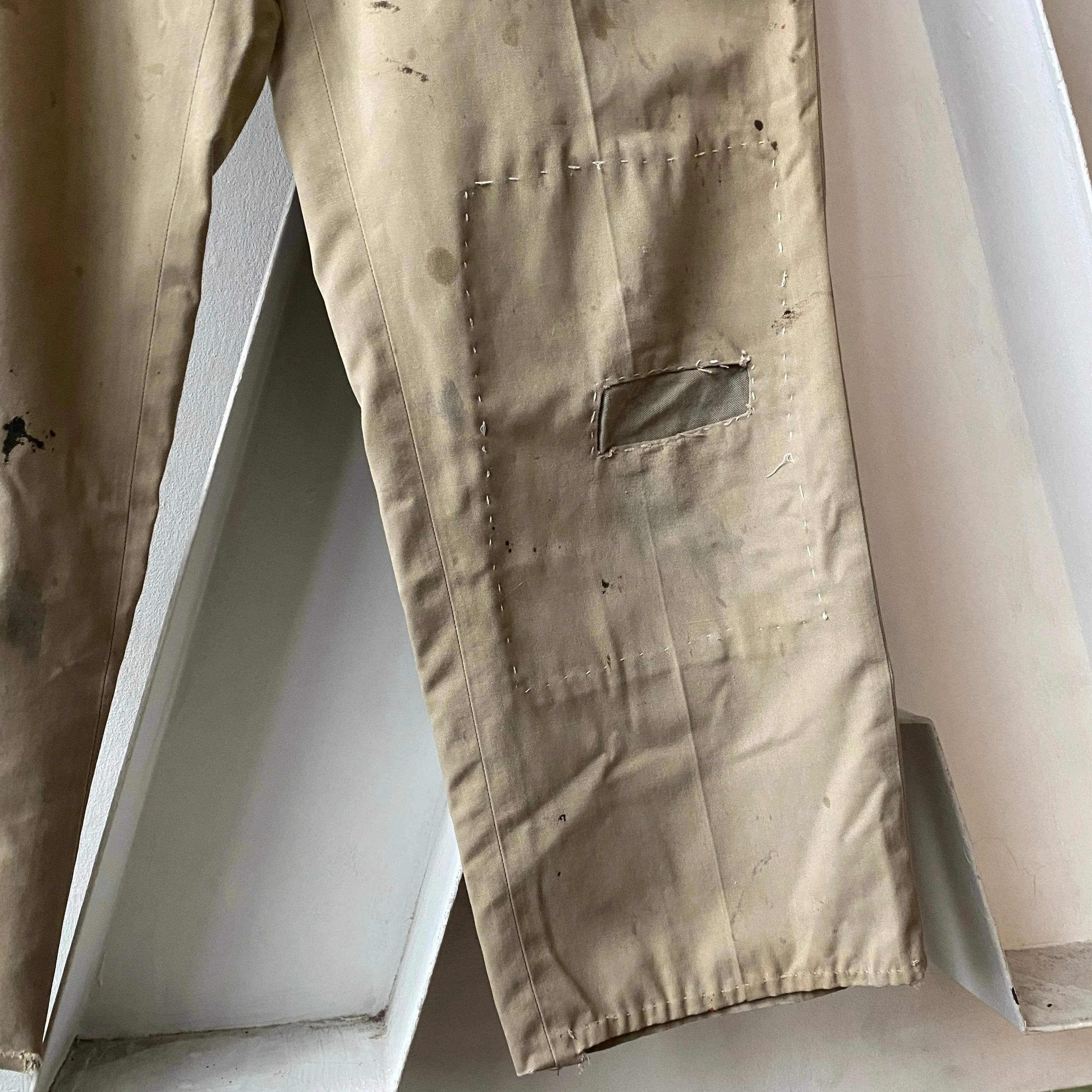 50’s Repaired Military Chinos - 28” x 26”