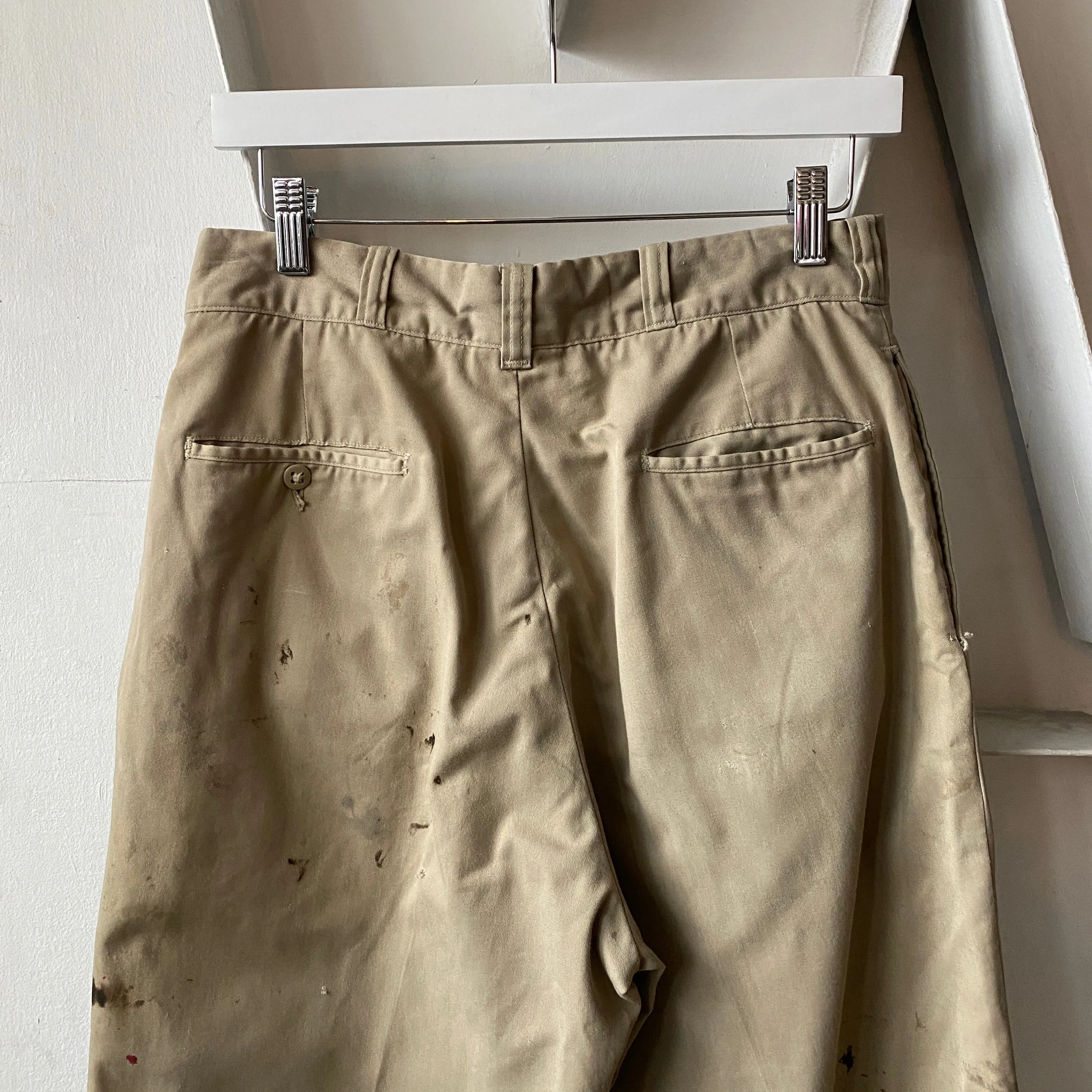 50’s Repaired Military Chinos - 28” x 26”
