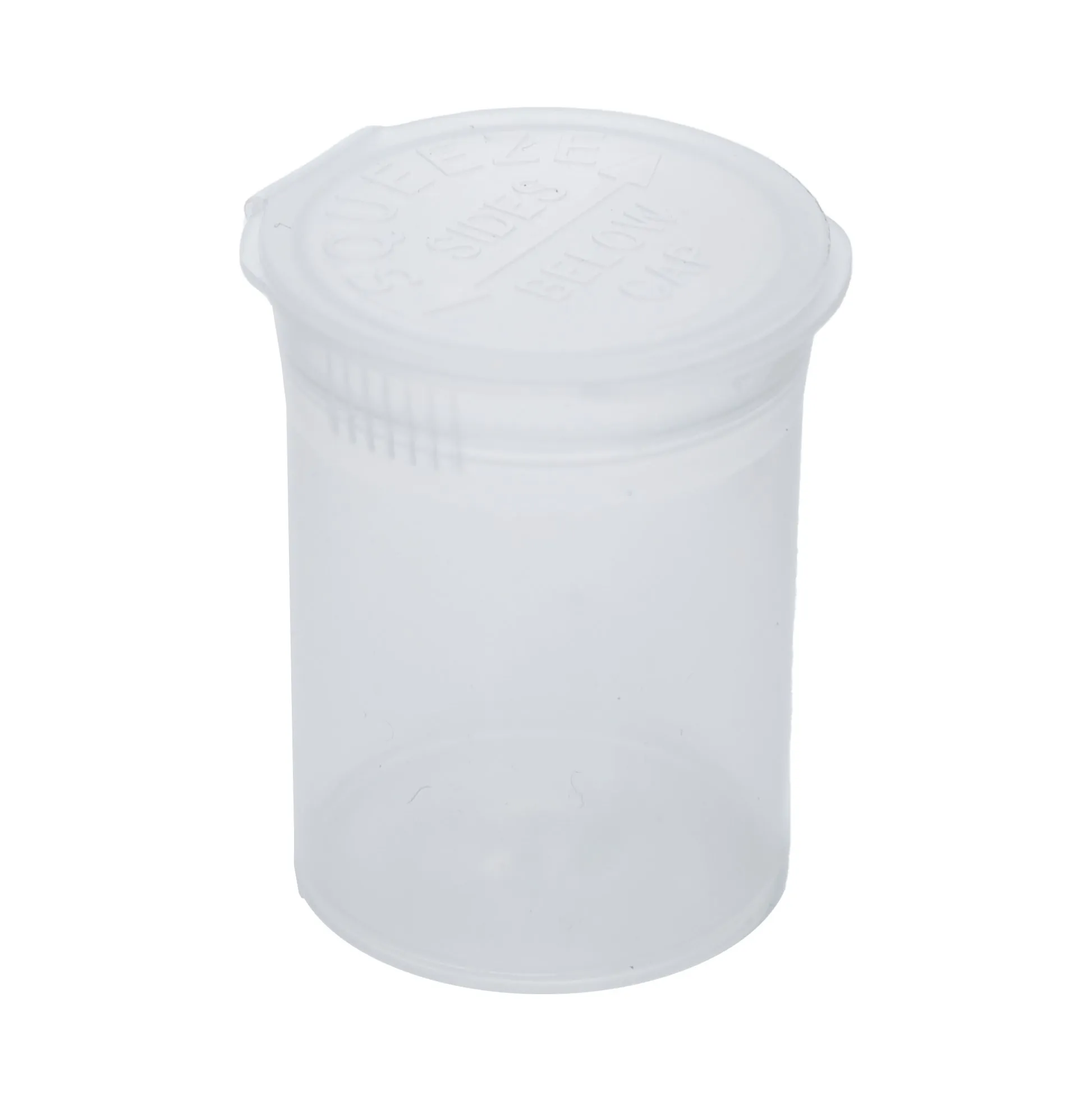 8 dram Pop Top Child-Resistant Bottle