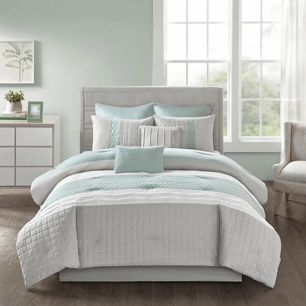 8 Piece Tinsley Comforter Set