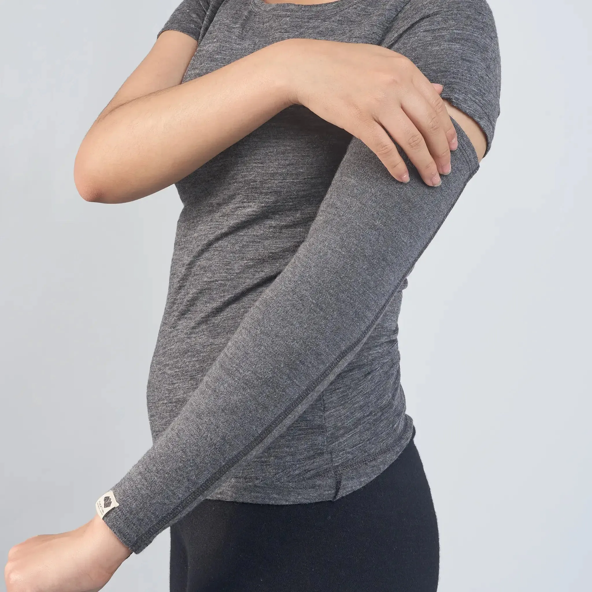 Alpaca Wool Arm Sleeve: 420 Midweight