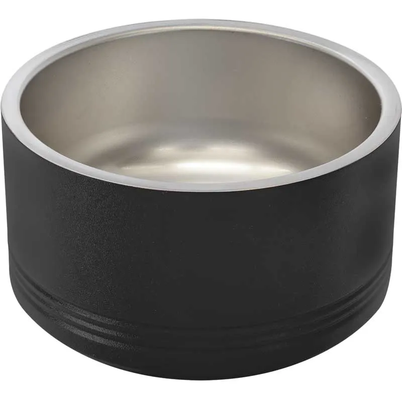 Blank 18 oz Insulated Stainless Steel Pet Bowl