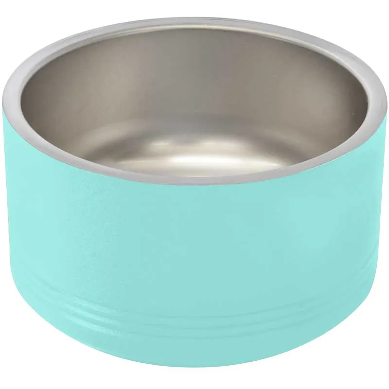 Blank 18 oz Insulated Stainless Steel Pet Bowl