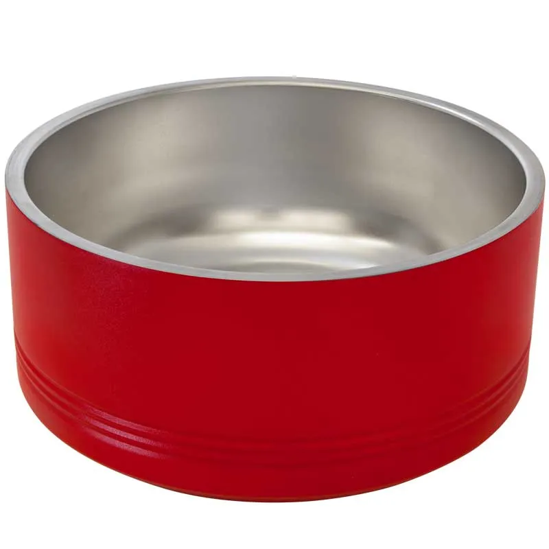Blank 64 oz Insulated Stainless Steel Pet Bowl
