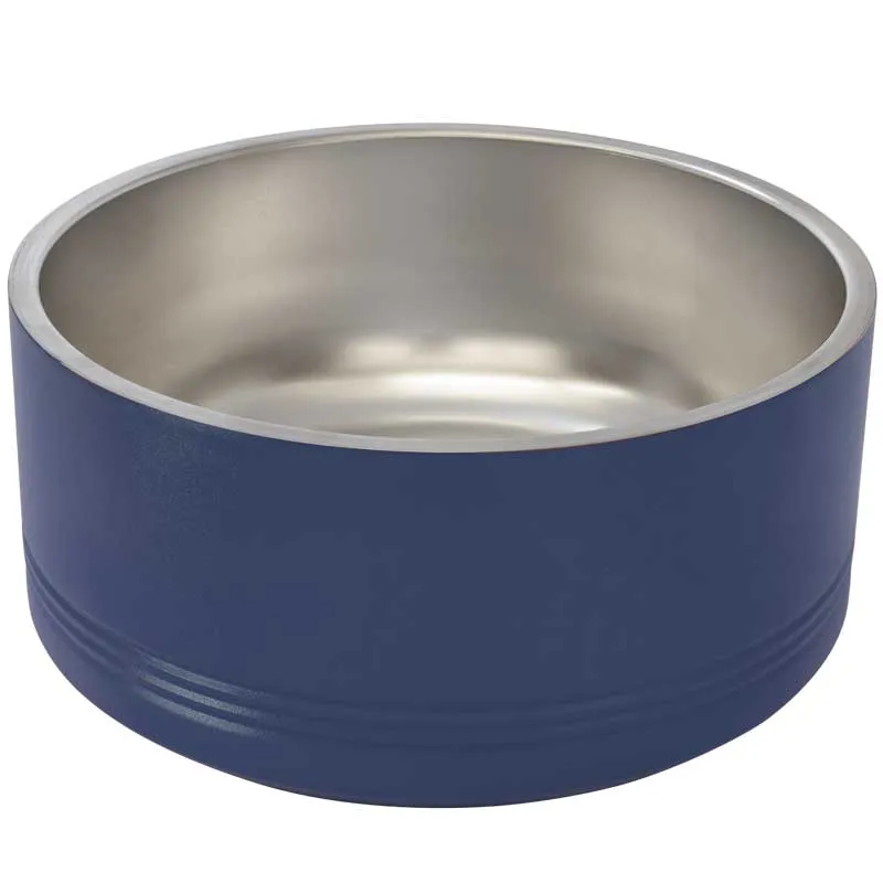 Blank 64 oz Insulated Stainless Steel Pet Bowl
