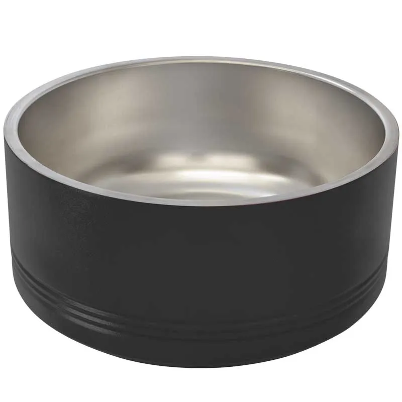 Blank 64 oz Insulated Stainless Steel Pet Bowl