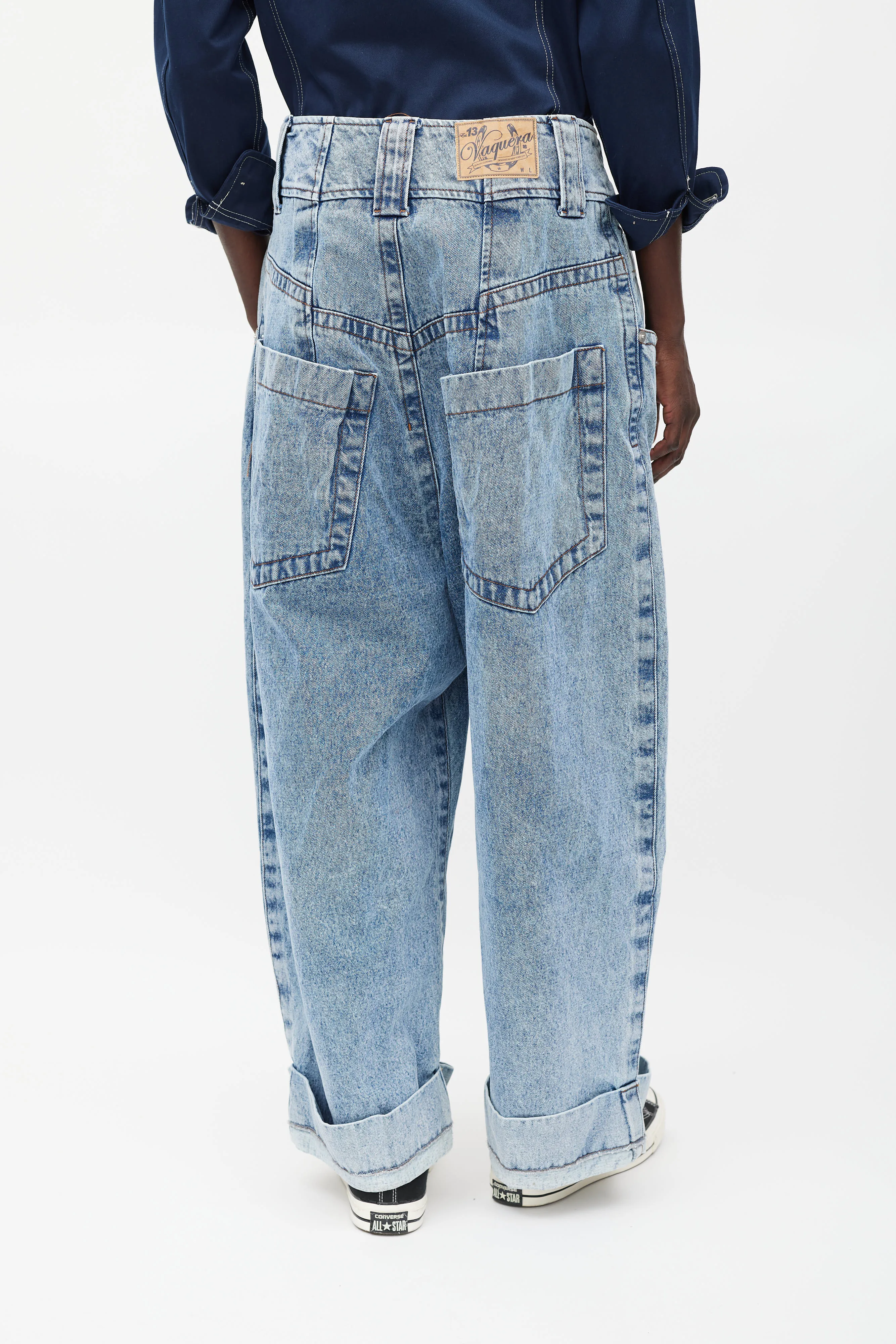 Blue Light Wash Baby Jeans