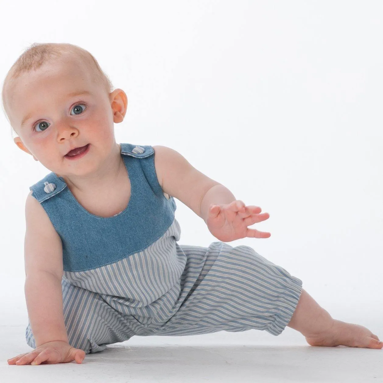 BOBBY Baby girls   boys overall sewing pattern Paper pattern