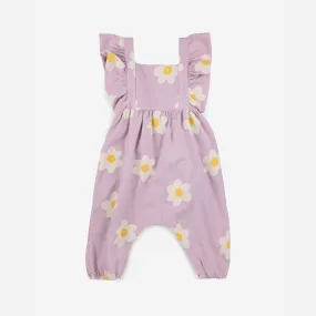 Bobo Choses Baby big flower all over woven overall