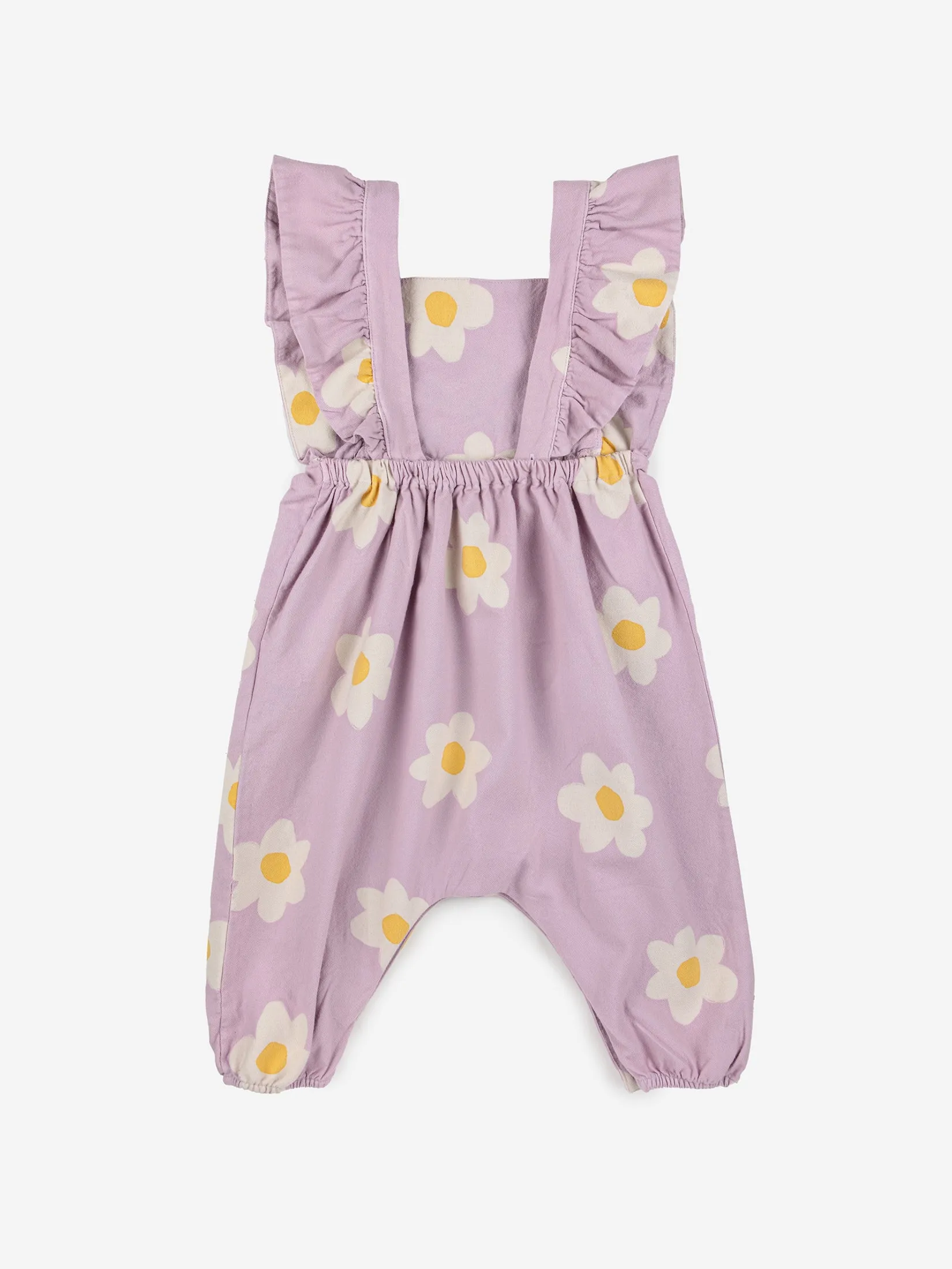 Bobo Choses Baby big flower all over woven overall