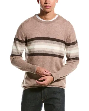 Brodie Cashmere Wool & Cashmere-Blend Blake Stripe Jumper