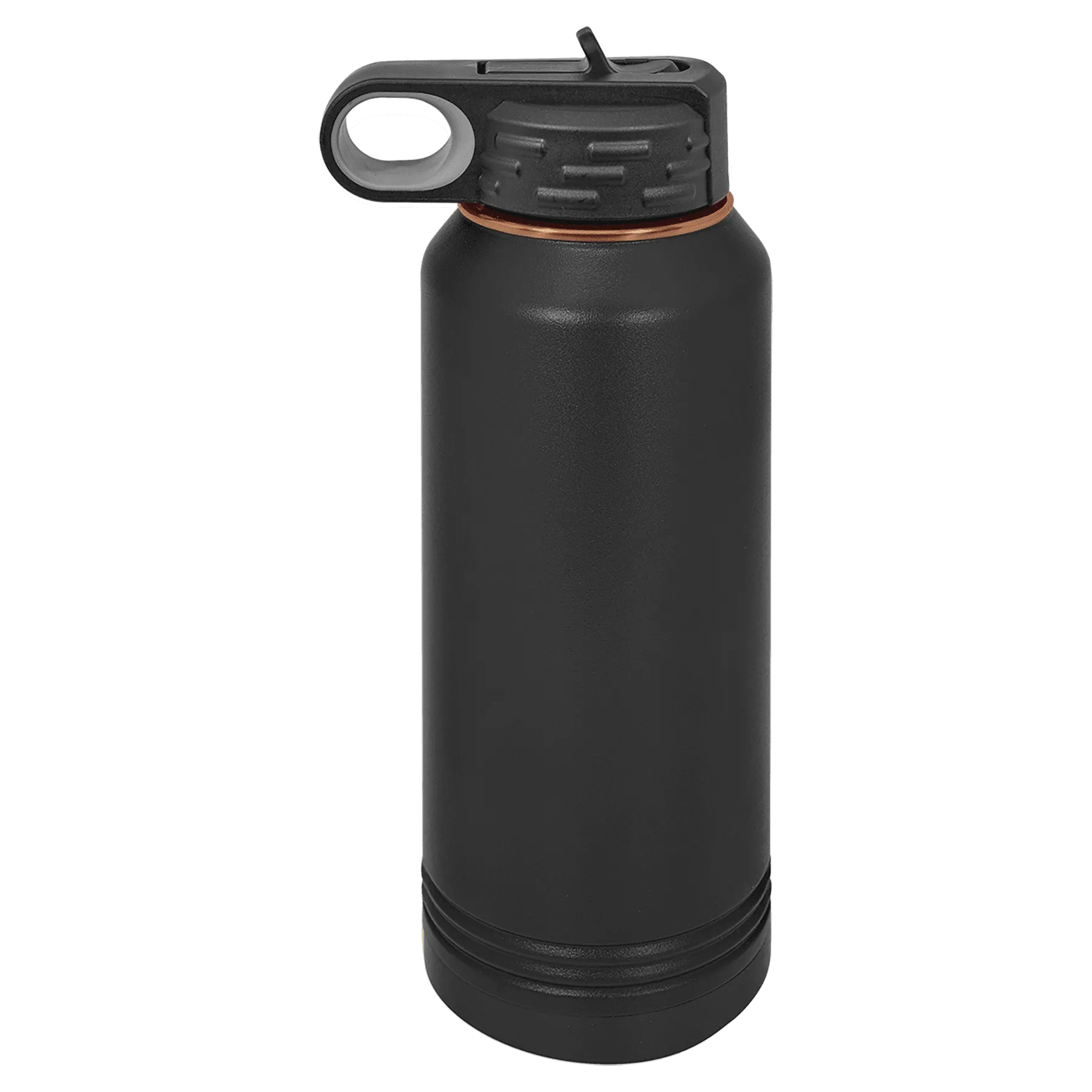 Copper Ion-Plated 32 oz Stainless Steel Powder Coated Blank Insulated Sport Water Bottle Polar Camel