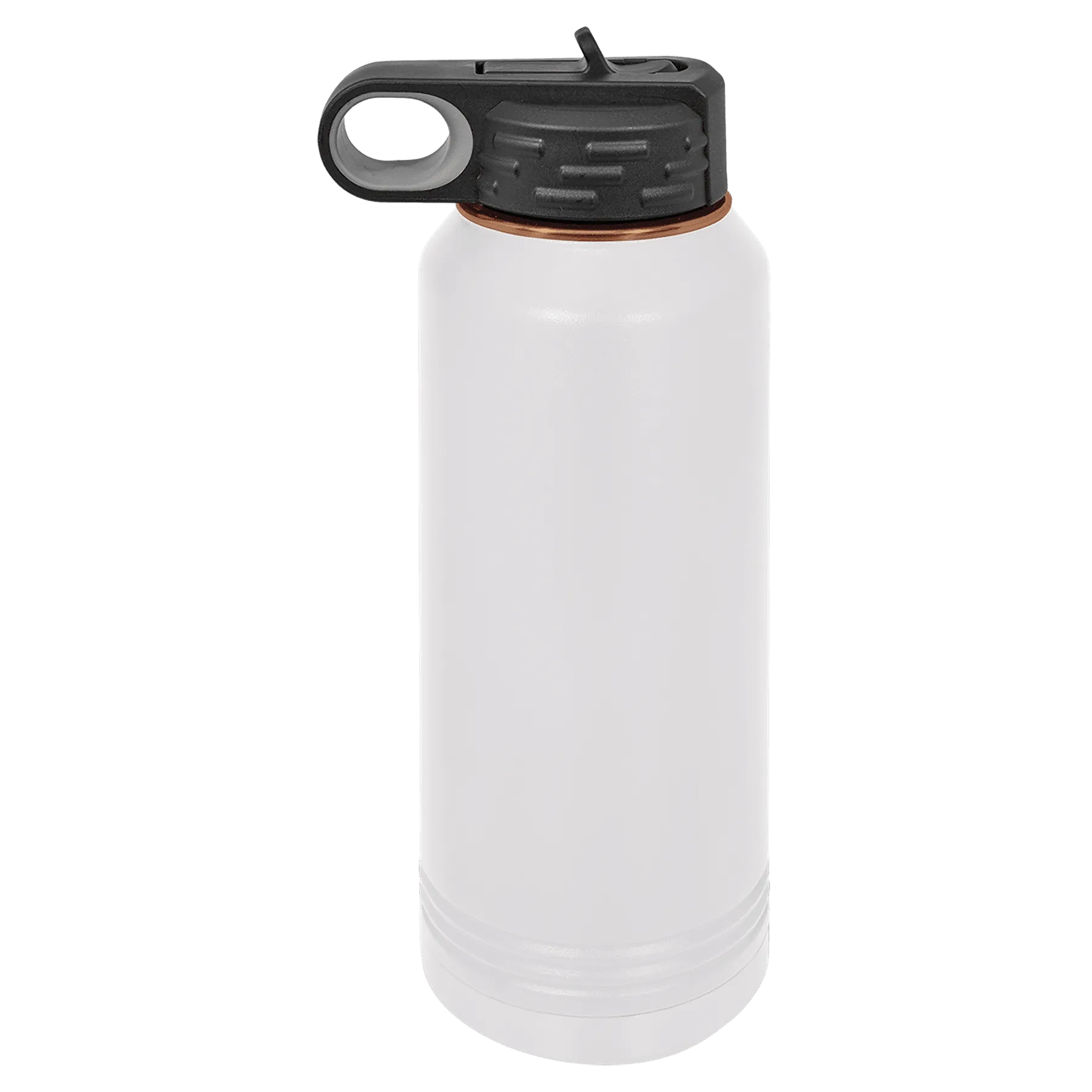 Copper Ion-Plated 32 oz Stainless Steel Powder Coated Blank Insulated Sport Water Bottle Polar Camel