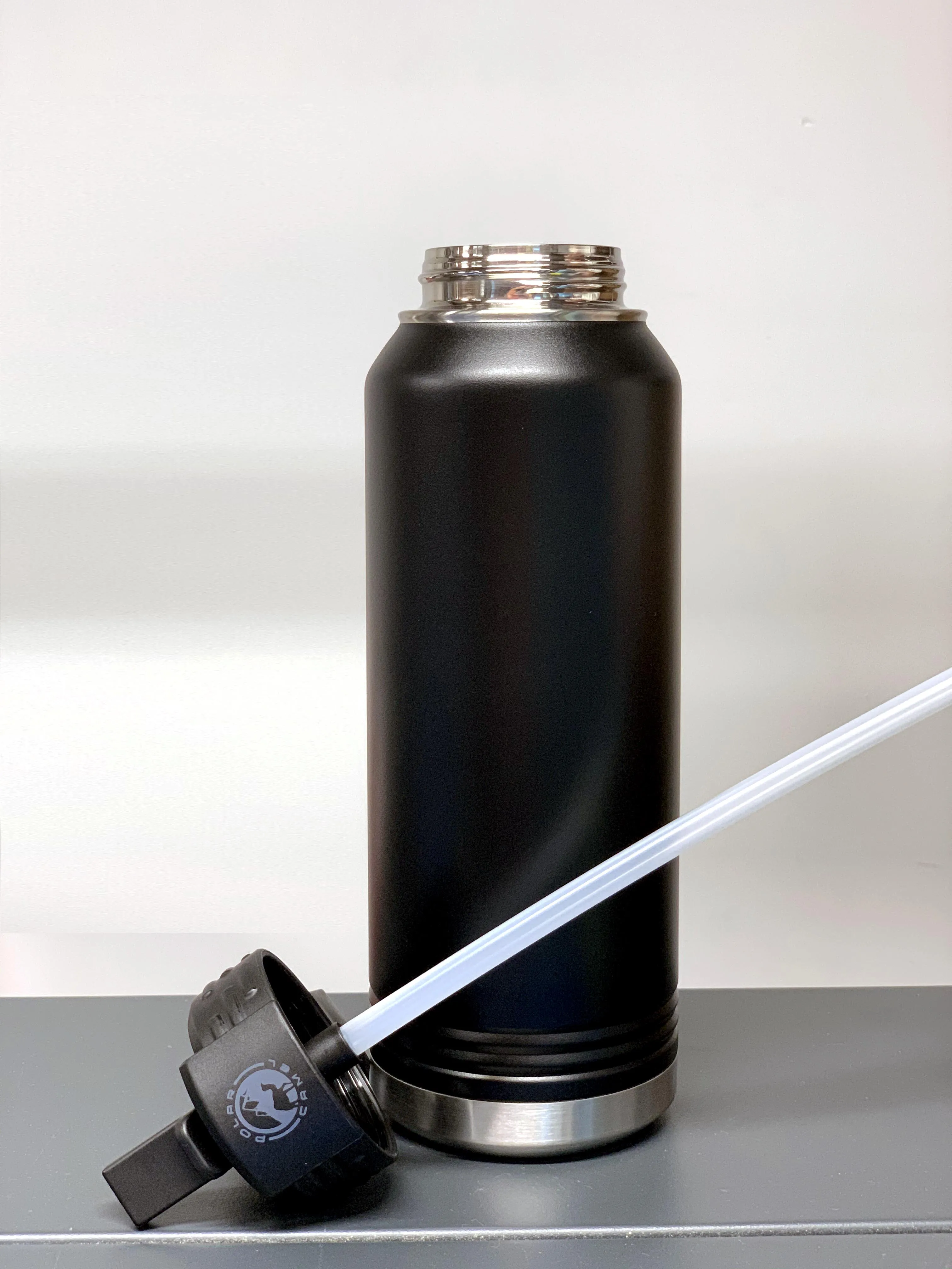 Copper Ion-Plated 32 oz Stainless Steel Powder Coated Blank Insulated Sport Water Bottle Polar Camel