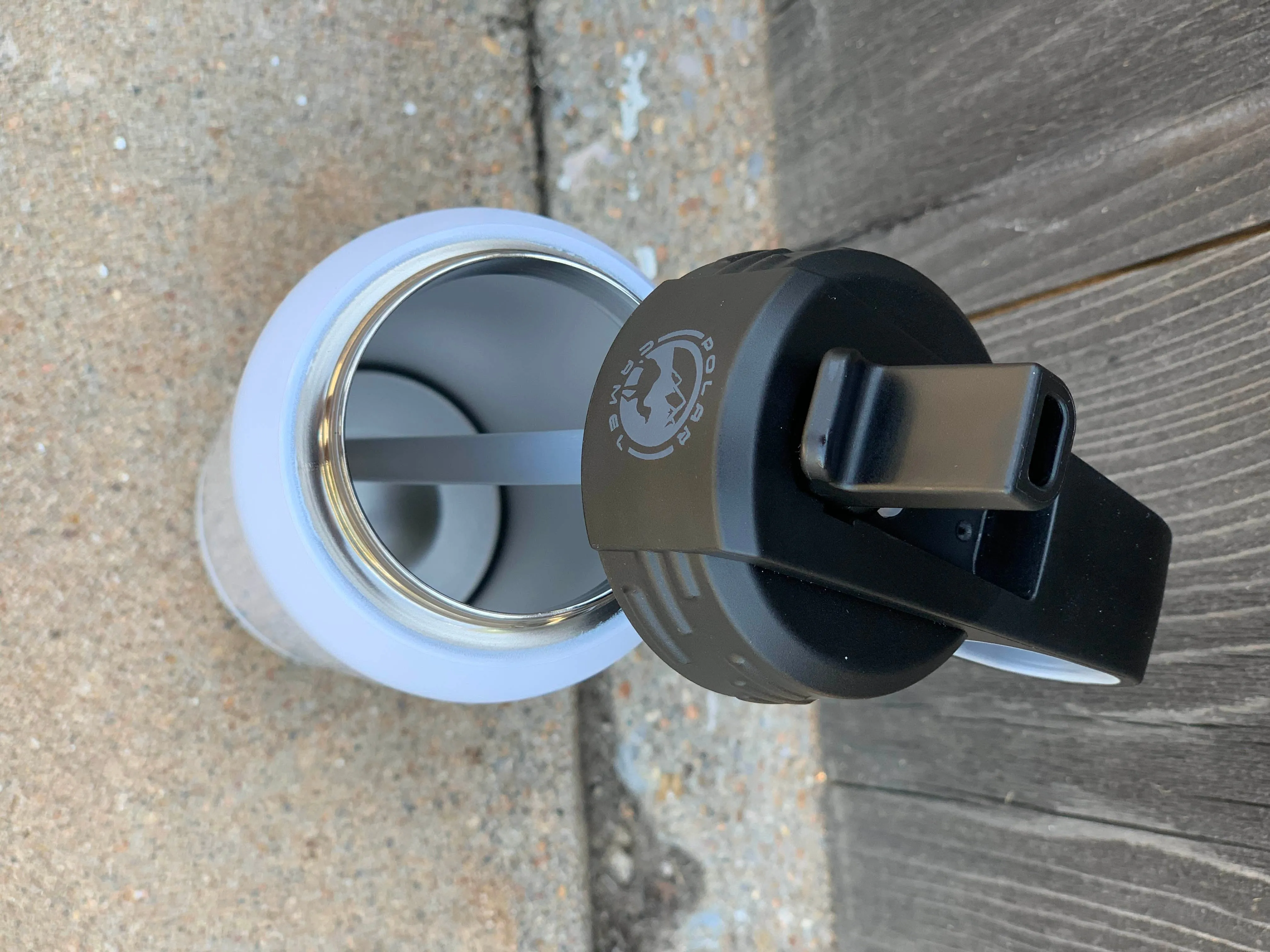 Copper Ion-Plated 32 oz Stainless Steel Powder Coated Blank Insulated Sport Water Bottle Polar Camel