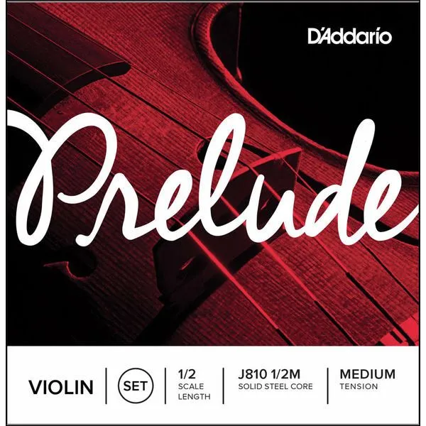 D'Addario J810 Prelude Violin String Set - 1/2 Size