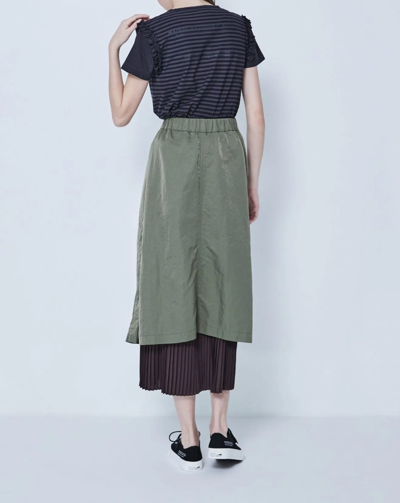 Docking Pleated Skirt