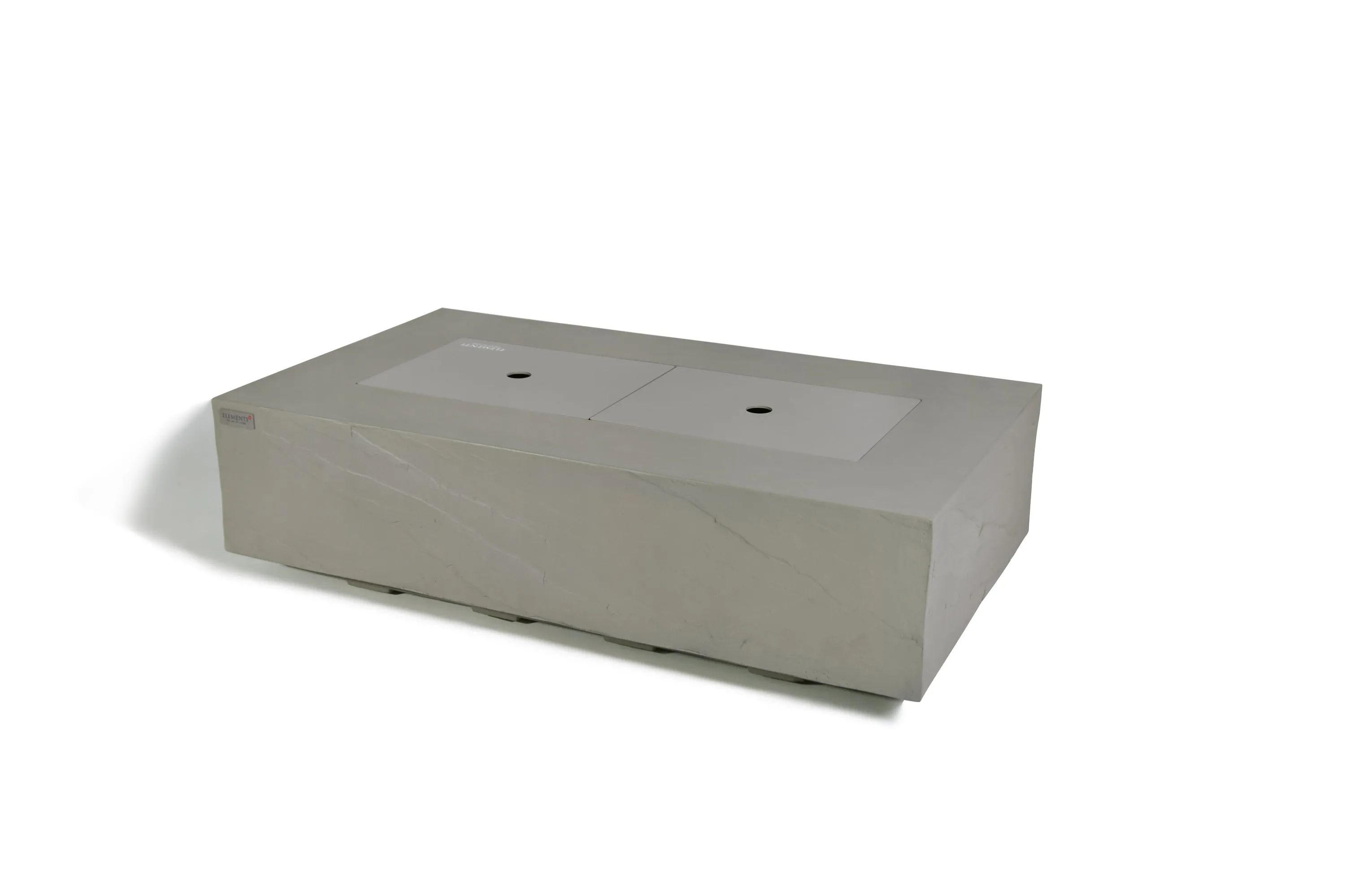 Elementi Plus OFG410SG Meteora Concrete Outdoor Fire Table