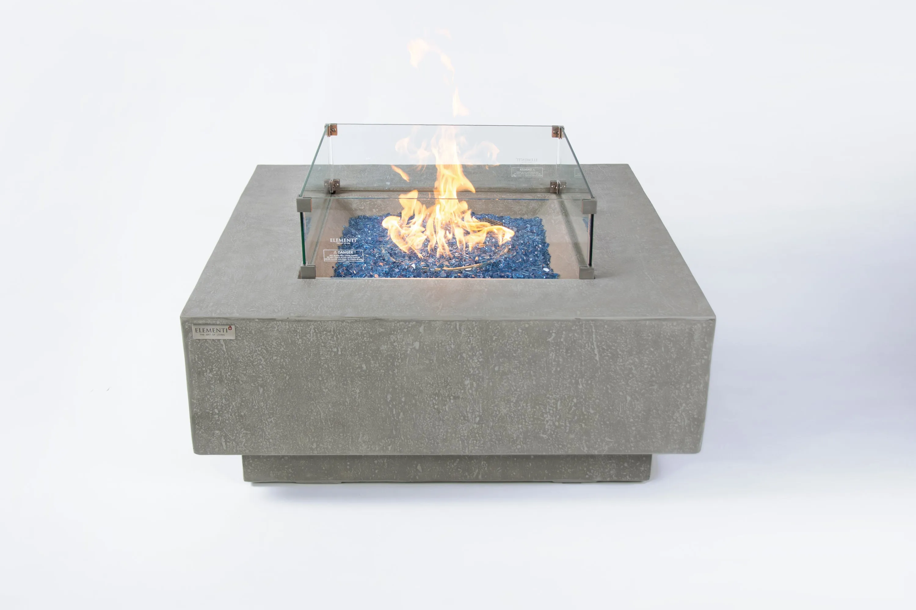 Elementi Plus OFG413LG Victoria Concrete Outdoor Fire Table