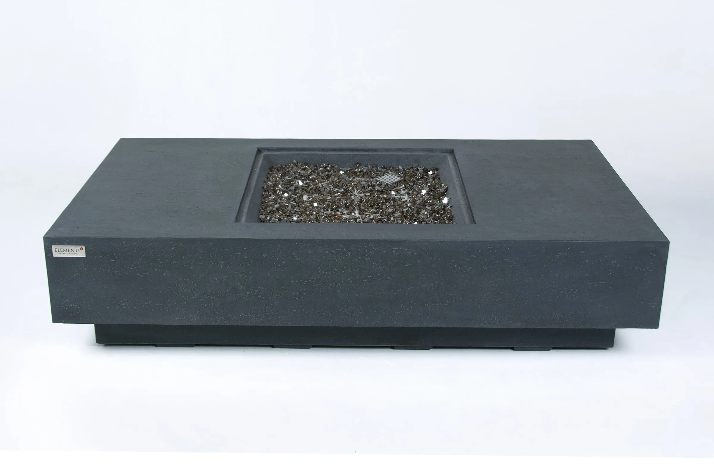Elementi Plus OFG416DG Cannes Concrete Outdoor Fire Table