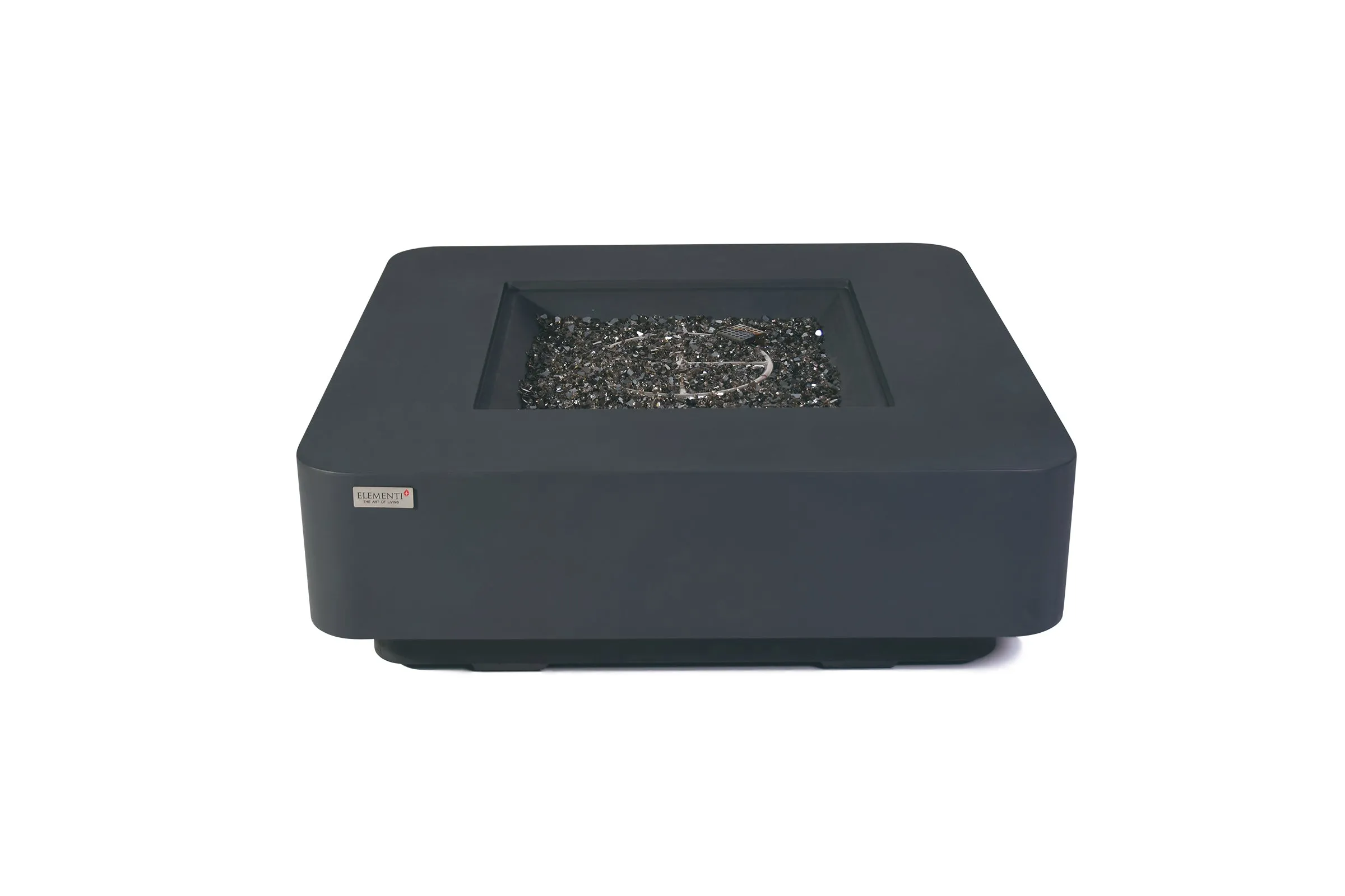 Elementi Plus OFG419DG Bergamo Concrete Outdoor Fire Table