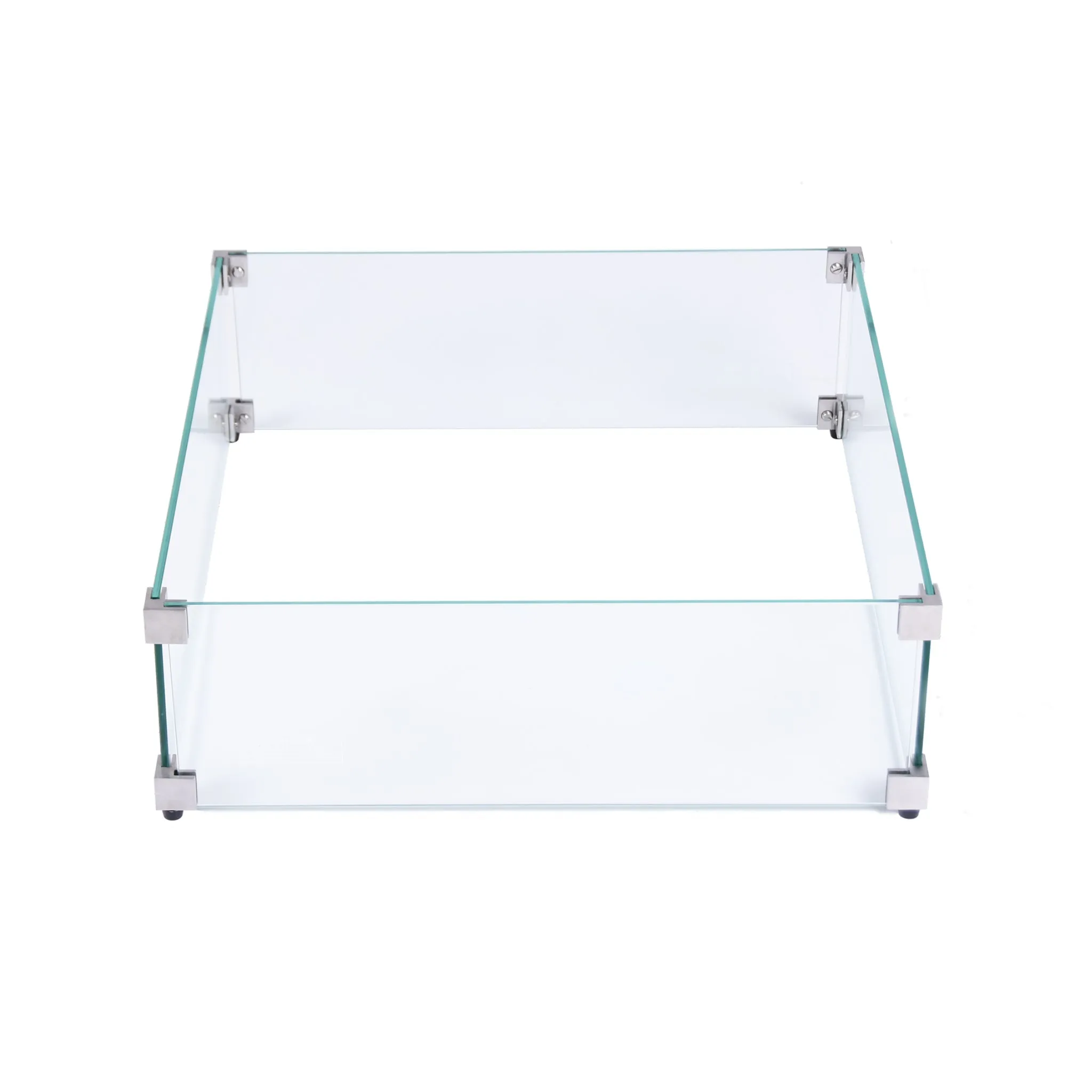 Elementi Plus OFP103BB Sofia Marble Porcelain Outdoor Fire Table