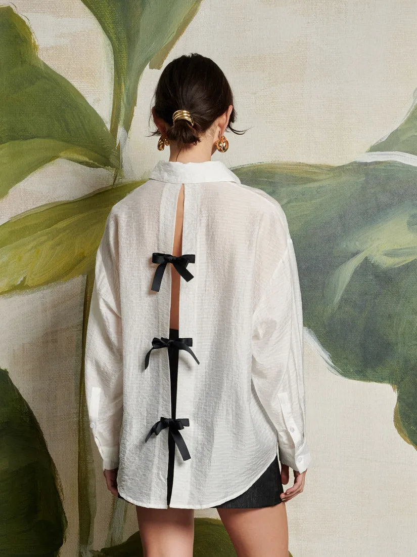 Eliza Tie Shirt