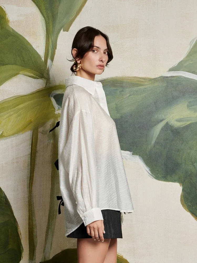 Eliza Tie Shirt