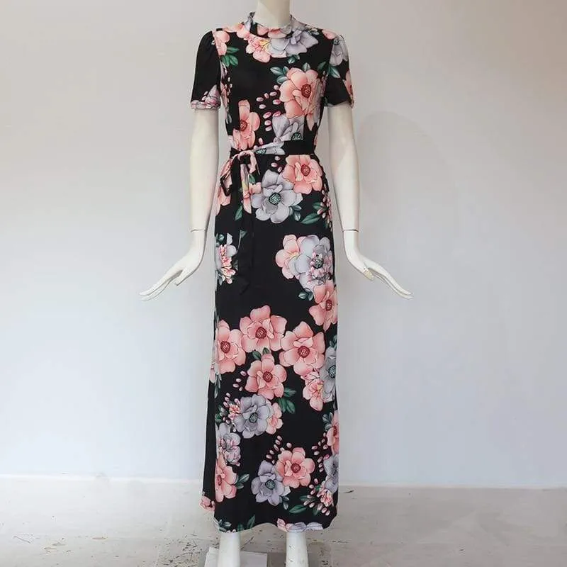 FashionSierra - Women Summer Dress Turtleneck Bandage Elegant Dresses