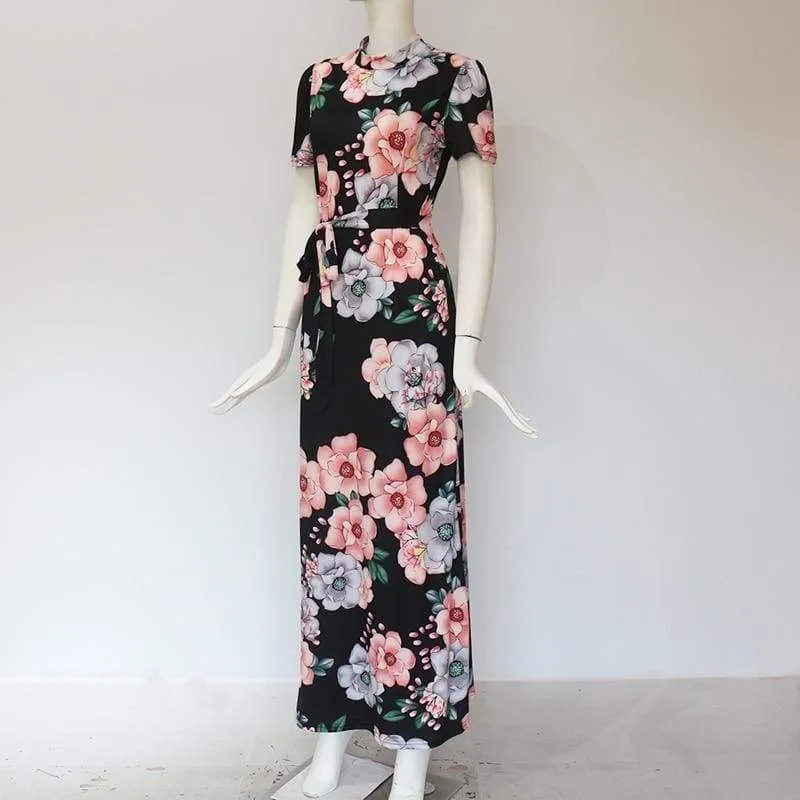FashionSierra - Women Summer Dress Turtleneck Bandage Elegant Dresses
