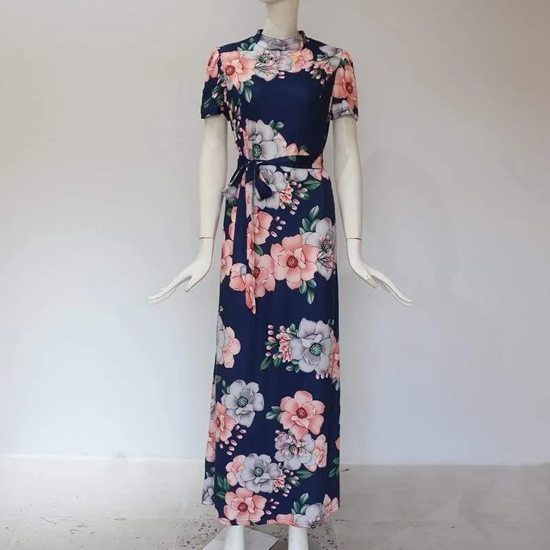 FashionSierra - Women Summer Dress Turtleneck Bandage Elegant Dresses
