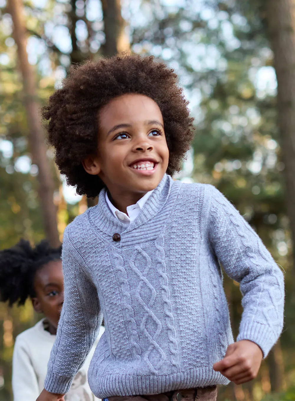 Finn Shawl Collar Jumper
