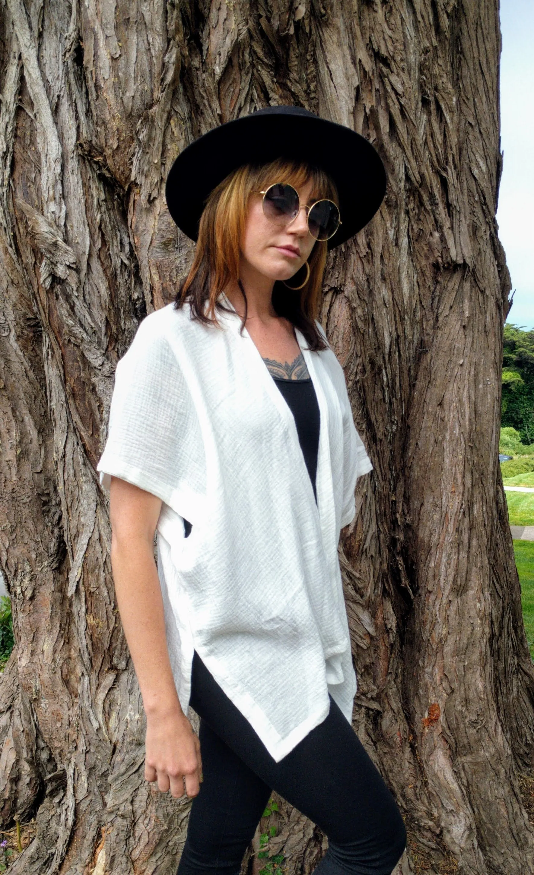 Gauze Haori