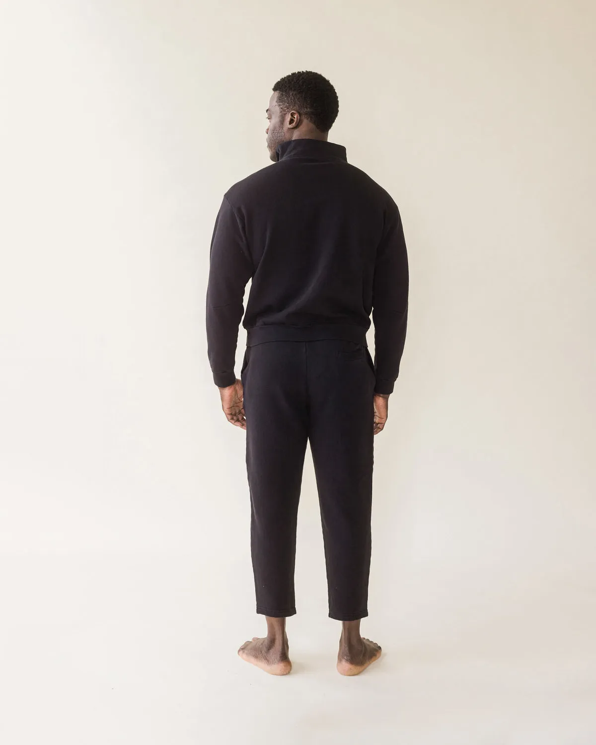 Haus Organic Cotton Fleece Quarter Zip Pullover - Final Sale
