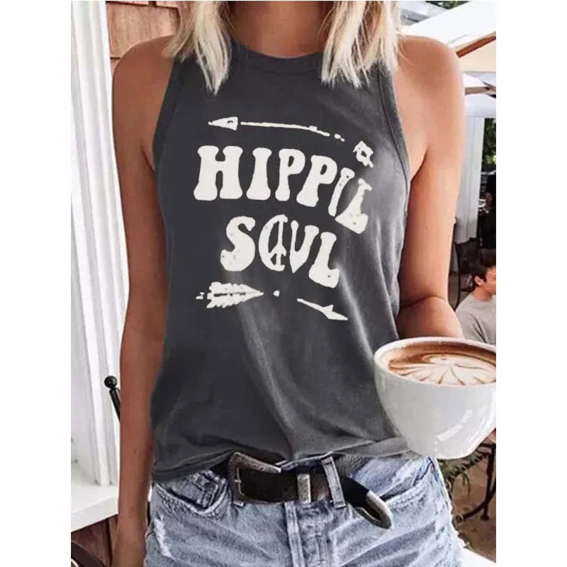 Hippie Soul Tank Tee ~ Plus Size Too!