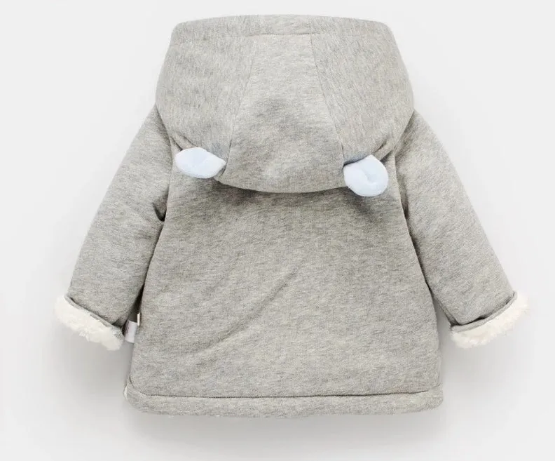 Hooded Fall Bear Coat