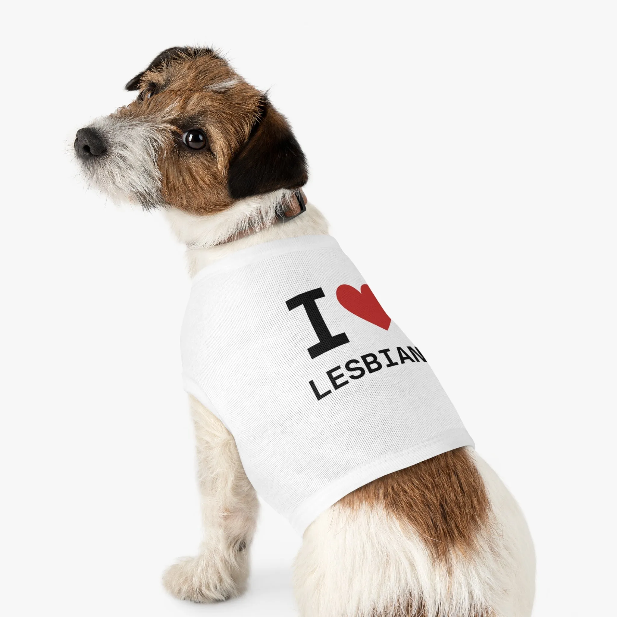 I heart Lesbians Pet Tank Top