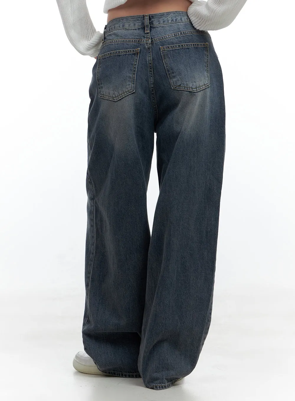 Lana Oversized Wide-Leg Jeans CS425