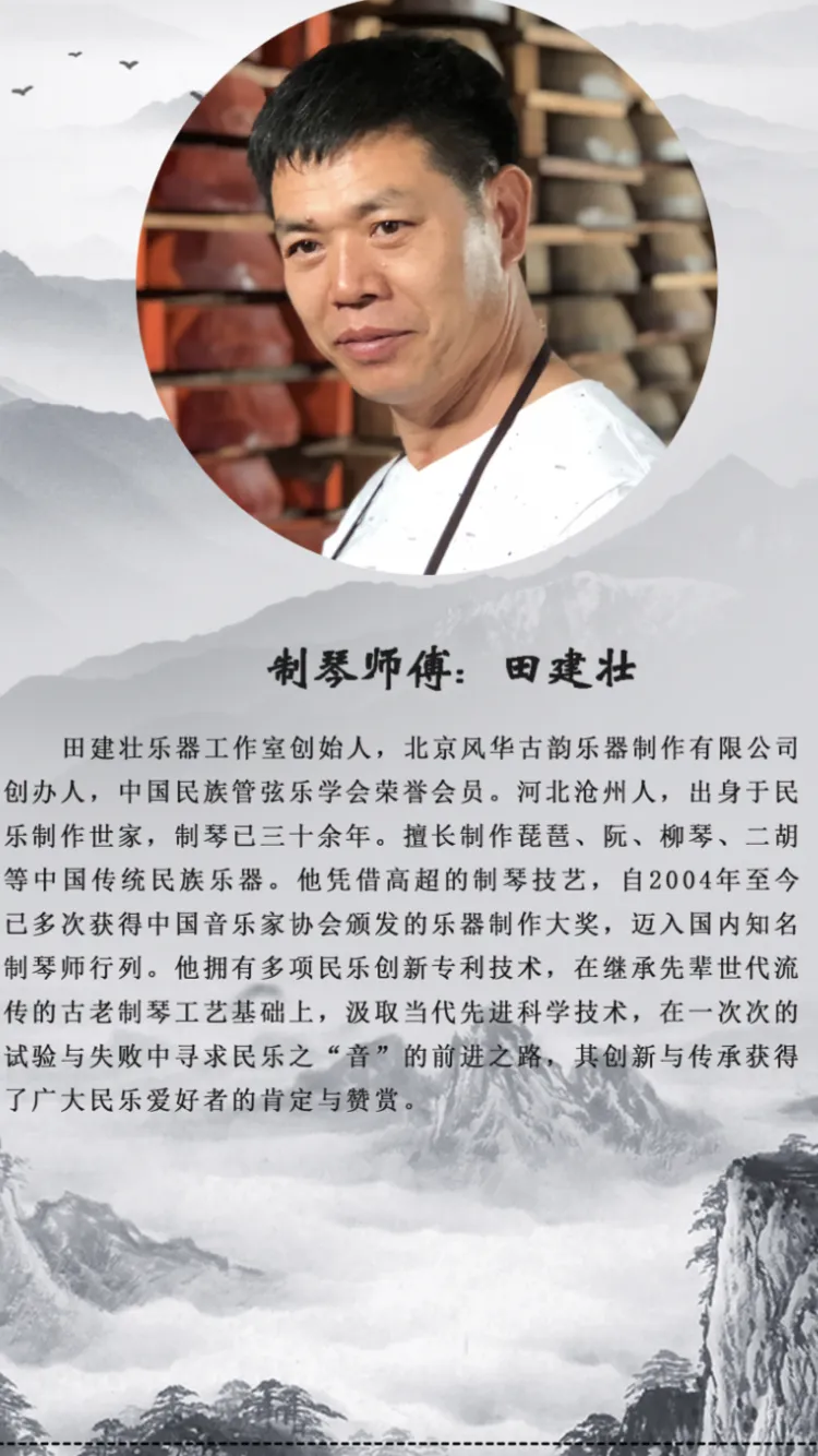 LANDTOM Top-grade Rosewood/African Redwood Chinese Lute Traditional National Stringed Instrument PiPa made by famous pipa masters Tianjianzhuang