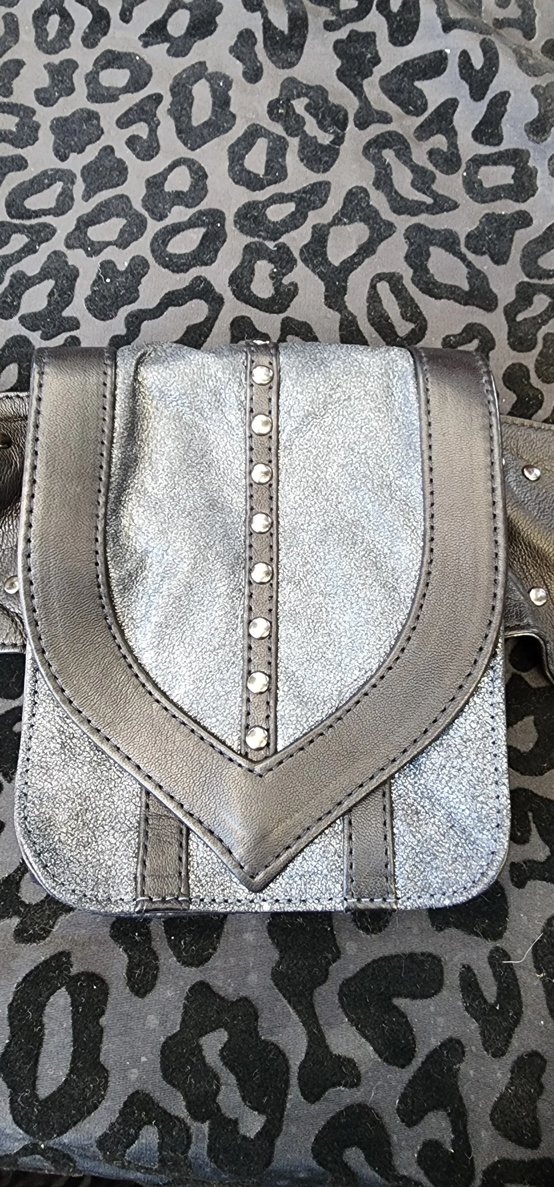 Leather Single Big Pocket Belt (2 Colors)