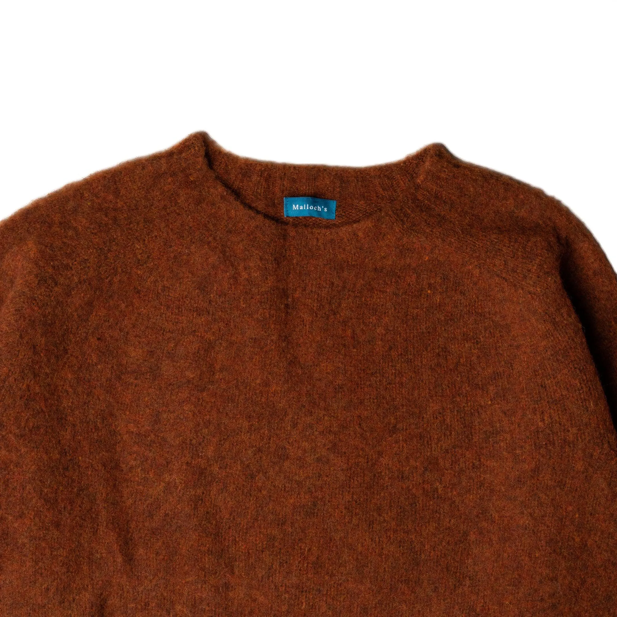 Malloch's for Clutch Cafe Kelso Brushed Shetland Rust