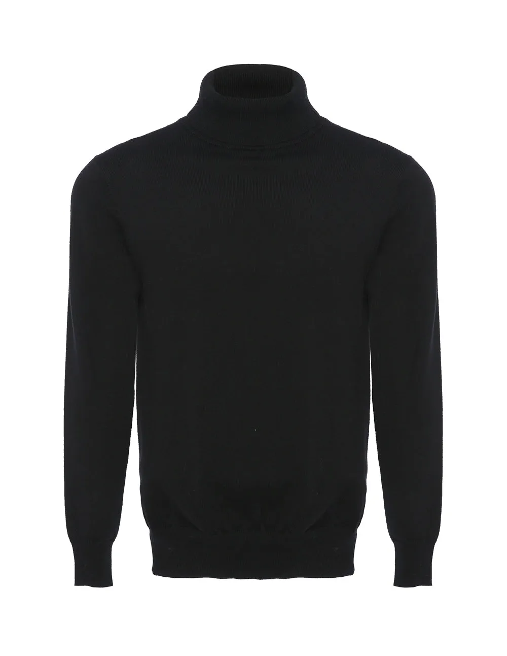 MARK FAST Men Wool Turtleneck Long Sleeve Slim Fit Sweater